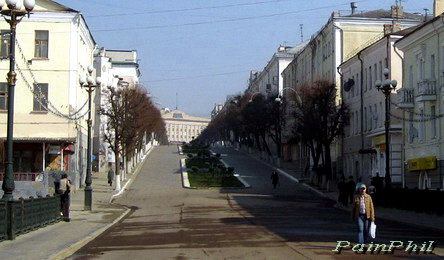 Улица Ленина с Ленинского моста